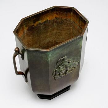 A bronze vase from GAB, first half of the 20th century.