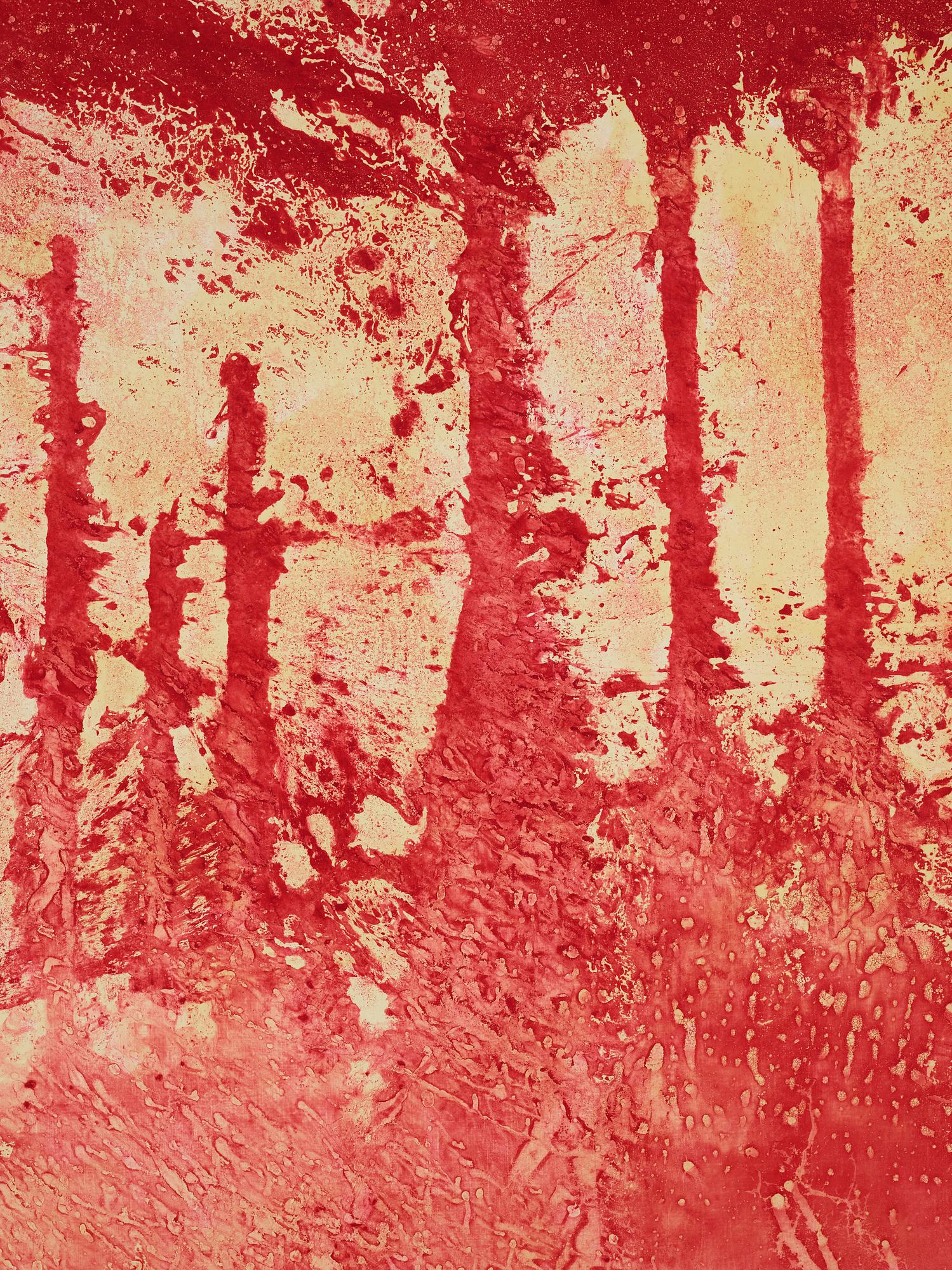 Christian Cavallin, akryl på duk, signerad och daterad -89 a tergo.