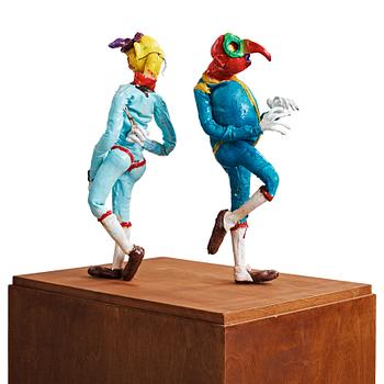 Nathalie Djurberg, Puppets from "I Wasn’t Made to Play the Son”, 2011.