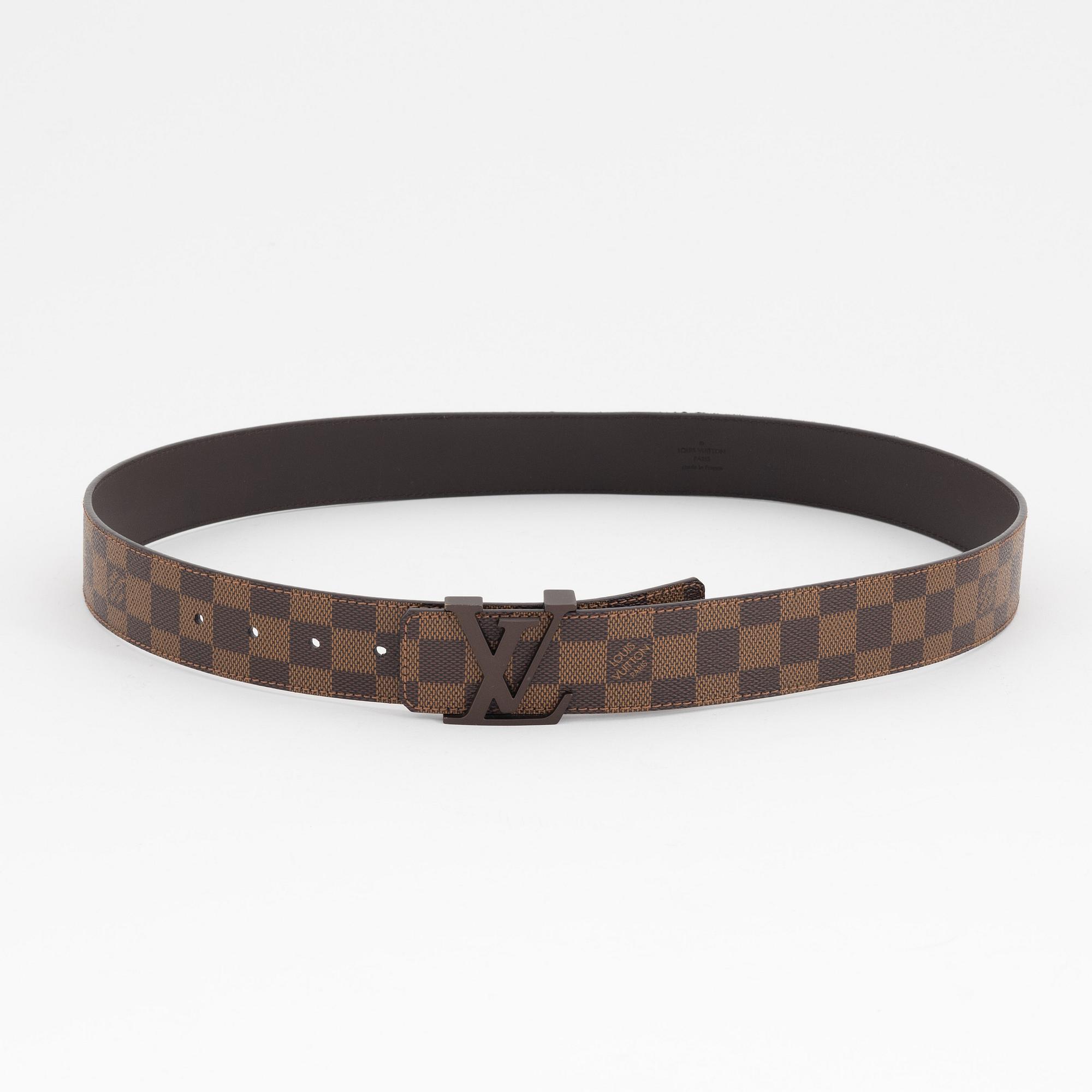 Louis Vuitton, skärp, "LV Initiales", storlek 100, 2011.