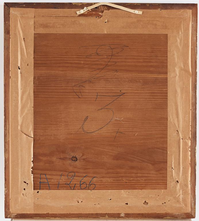 AKVARELLER, nio stycken. Okänd konstnär, Qingdynastin, 1800-tal.