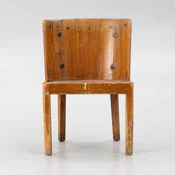 Axel Einar Hjorth, a 'Lovö' armchair, Nordiska Kompaniet, 1930s.