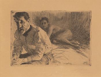 Anders Zorn, "August Saint Gaudens II".