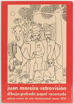 FILMAFFISCHER, 6 st, offsettryck, Kuba och Spanien, 1970-tal.
