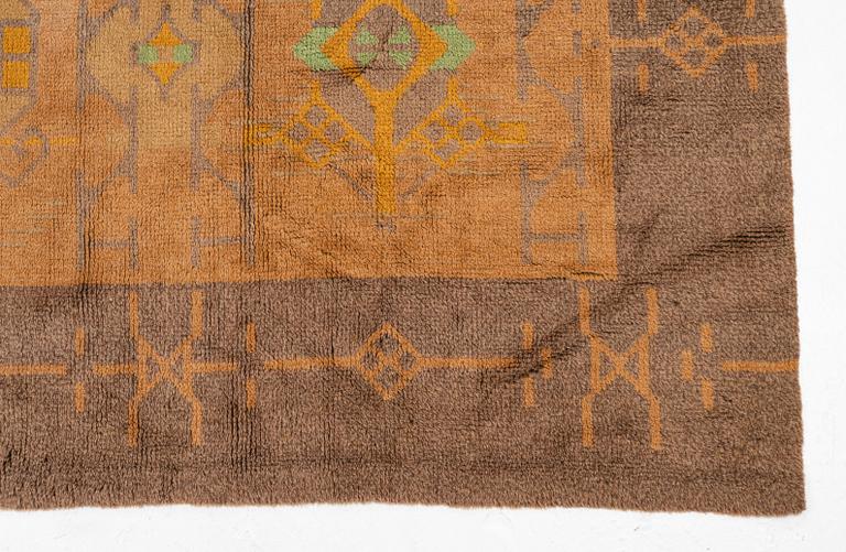 Rug, pile variant, approx. 457x315 cm, probably Konstfliten, Gothenburg.