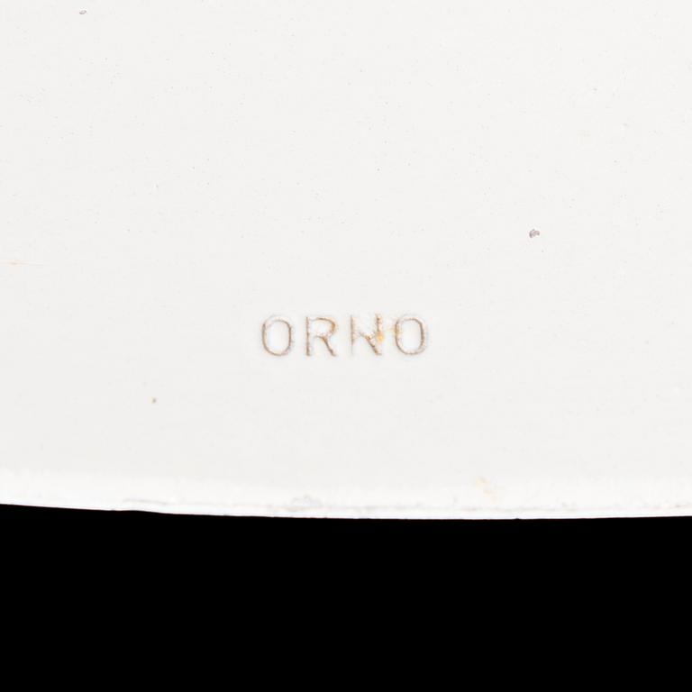 LISA JOHANSSON-PAPE, pendant lamp for Orno, Finland 1950s. Total height ca 90 cm.