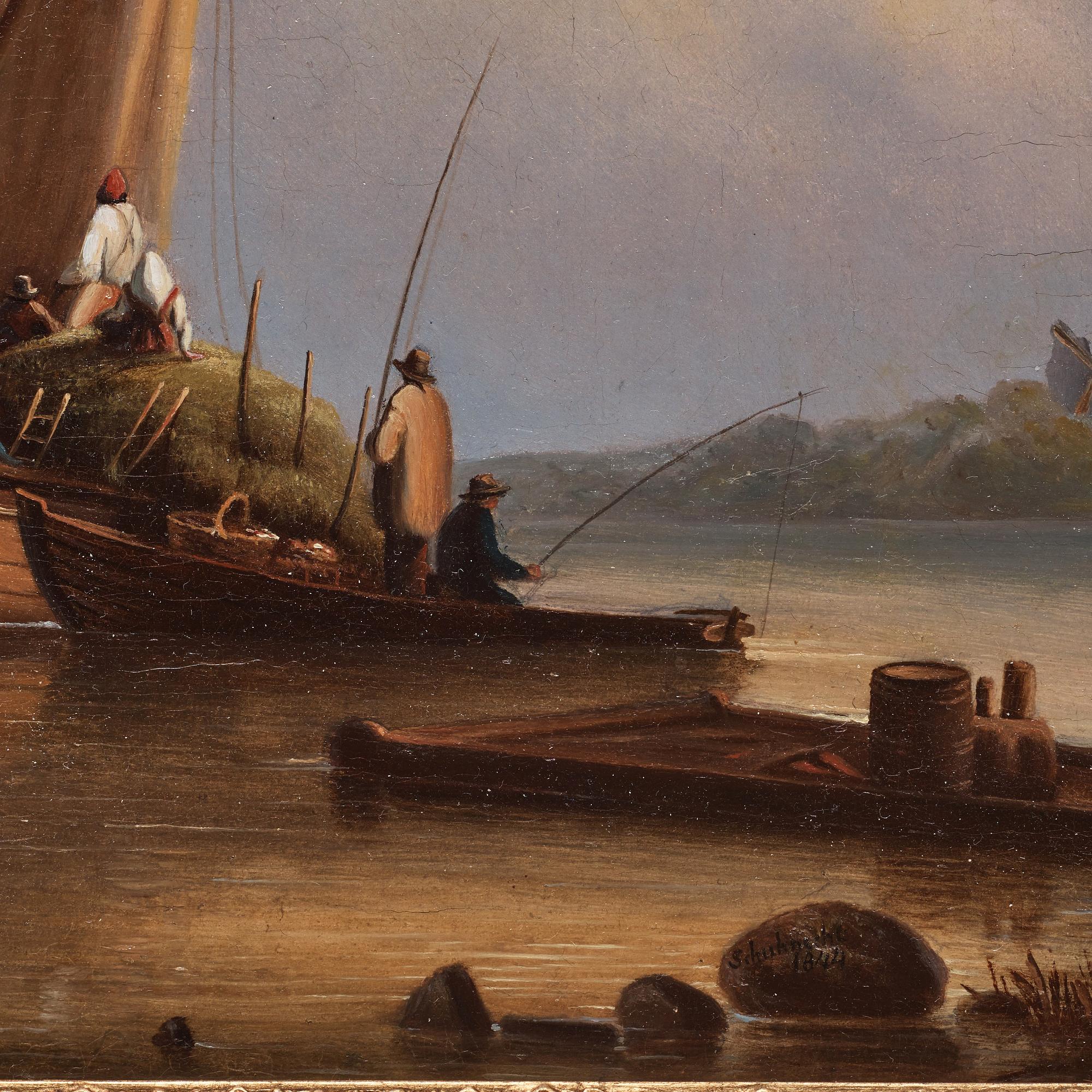Gustaf Adolf Schuknecht, "Fiskare i Stockholms Skären".