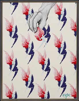 KAI ZACK, olja på duk, signerad.