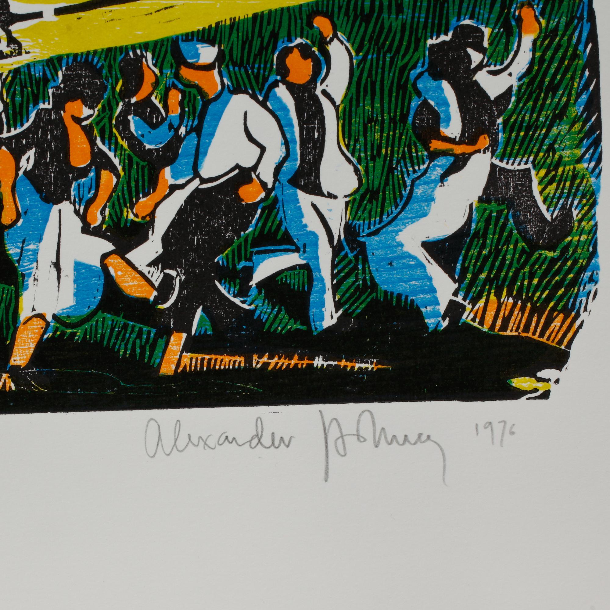 ALEXANDER HOLLWEG och ROBYN DENNY, grafiska blad, signerade och numrerade 86/100.