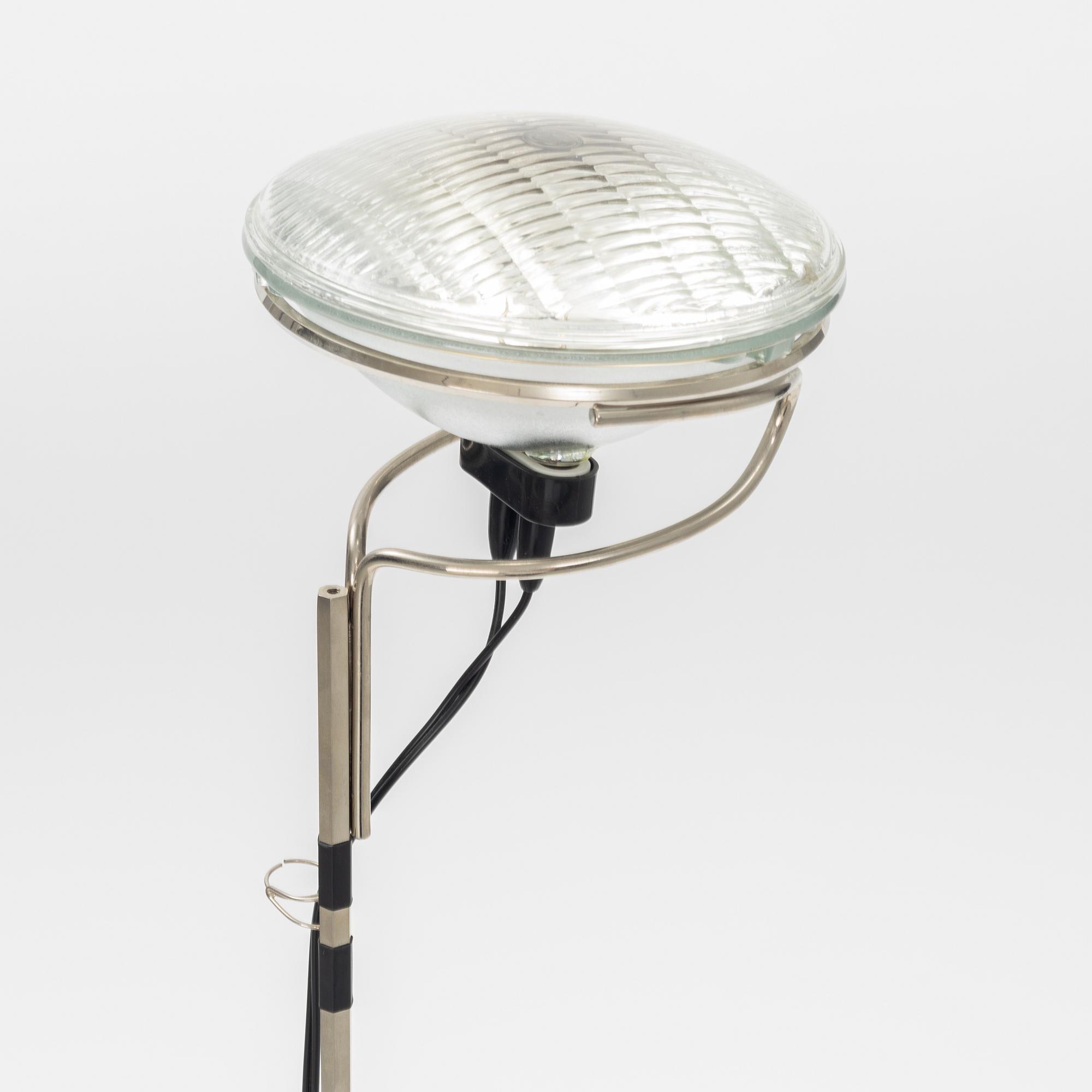 Achille & Pier Giacomo Castiglioni, a 'Toio' floor light, Flos, Italy.