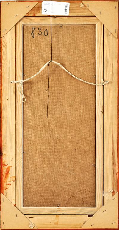 RUNE WAHLSTRÖM, olja på pannå, sign.