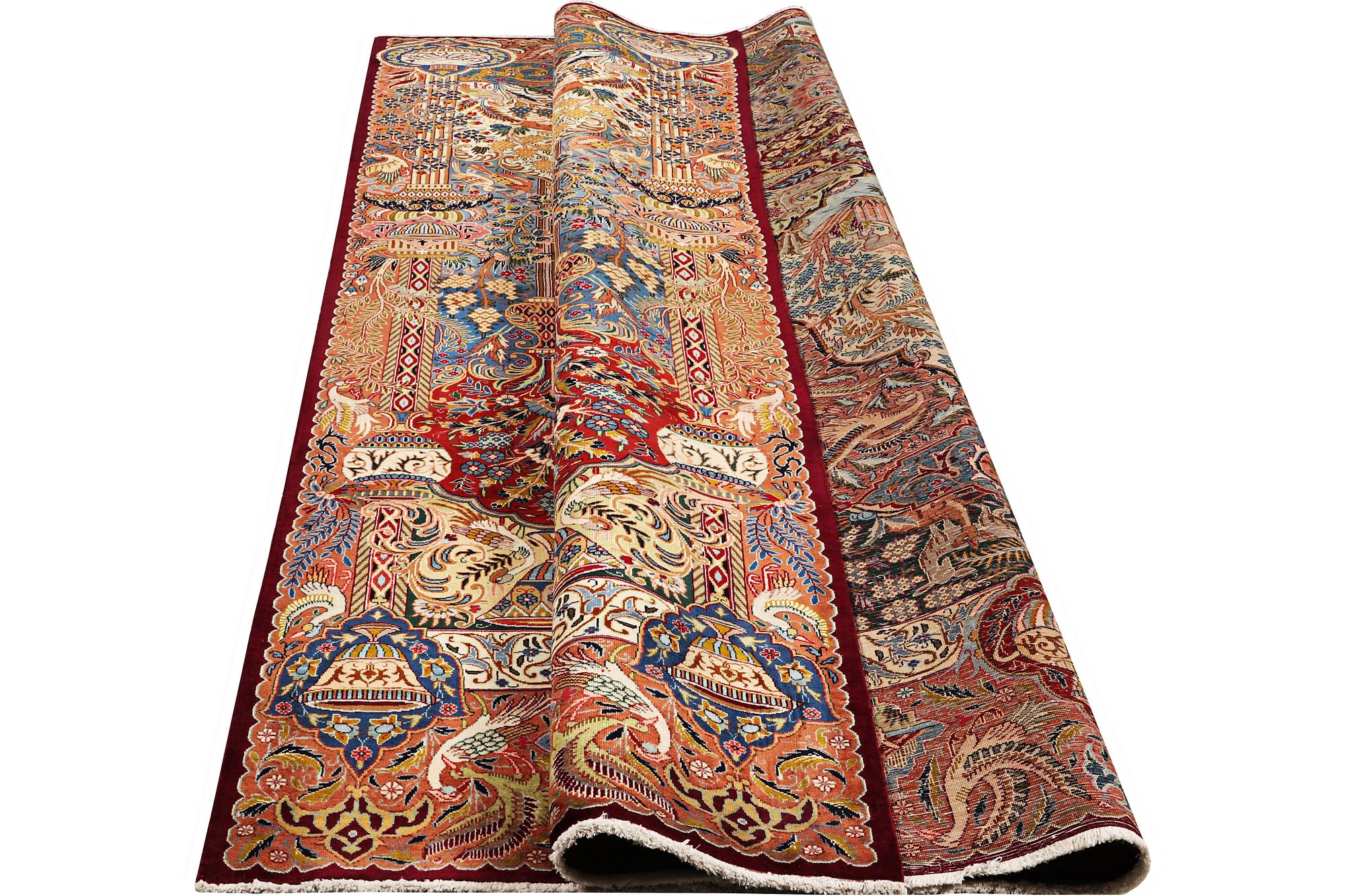 Matta, Kashmar, ca 332 x 243 cm.