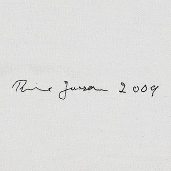 Rune Jansson, oil on canvas, signed and dated 2009.