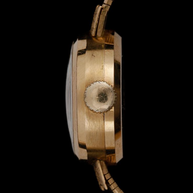 DAMARMBANDUR, guld 18K, Ondina, de luxe, Schweiz. Totalvikt ca 15 gram.