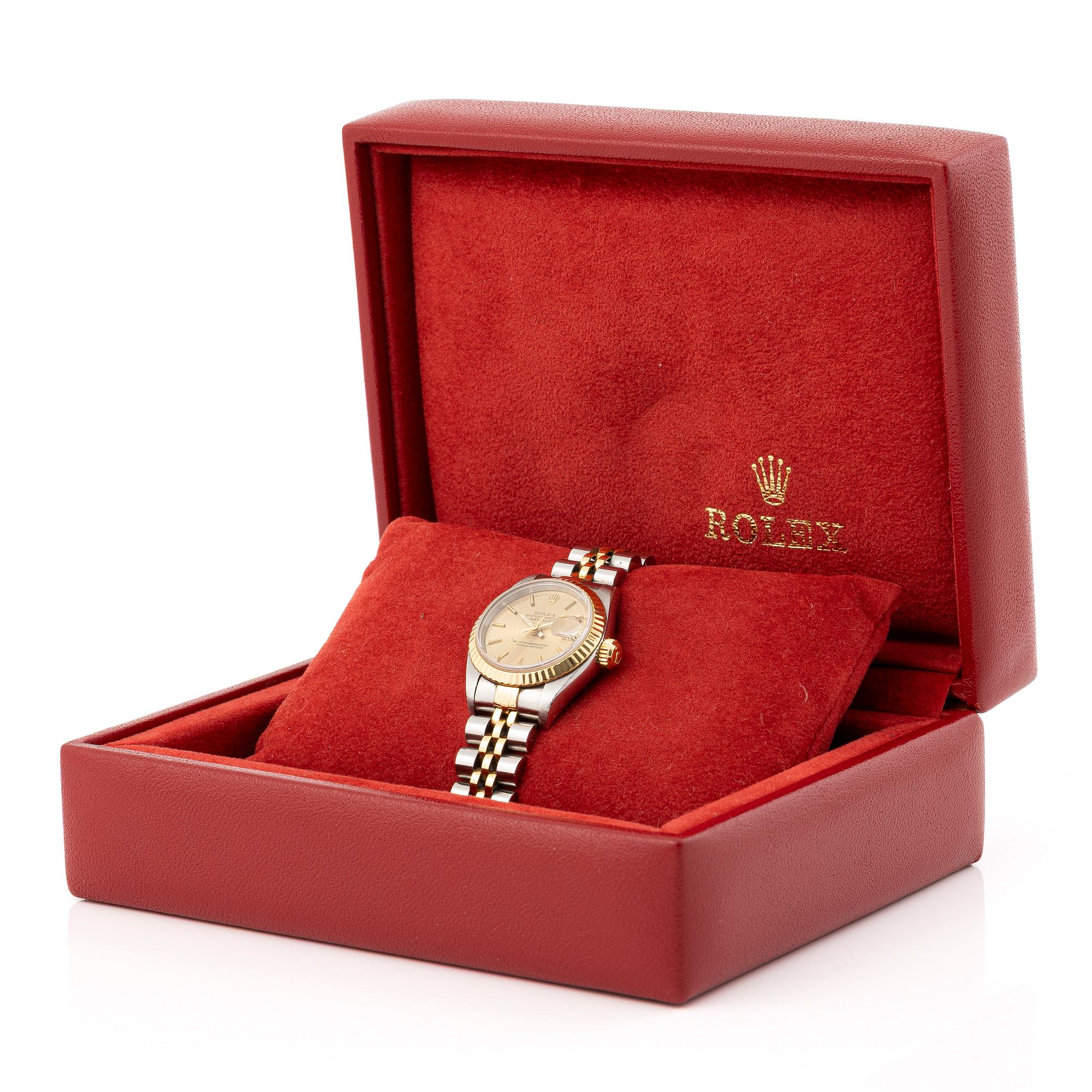 Rolex, Datejust, armbandsur, 26 mm.