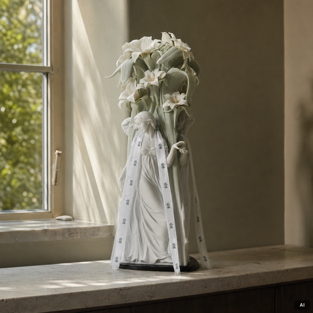 Marco Antonio Noguerón, figurine, "Joyful Nymphs", Lladró, Spain.