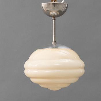 A ceiling lamp, 1930's.