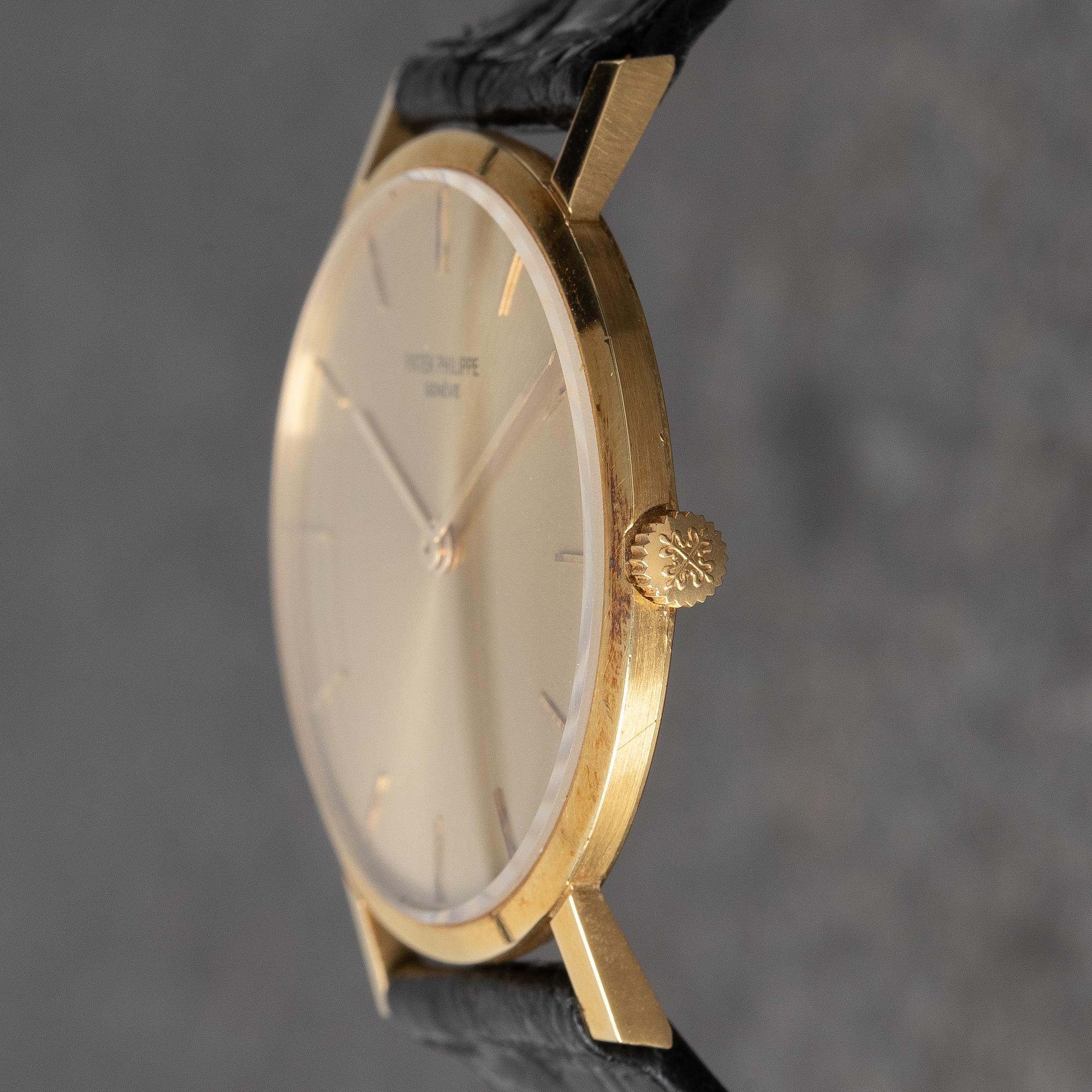 Patek Philippe, Calatrava, "Ultra-Thin", ca 1969.