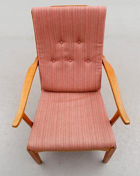 FÅTÖLJ, "Ulfåsa", Carl Malmsten, Bodafors, 1960-tal.