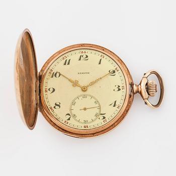 ZENITH, pocket watch, savonette, 51 mm.