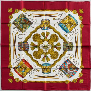 HERMÈS, "Les Tambours", SCARF.