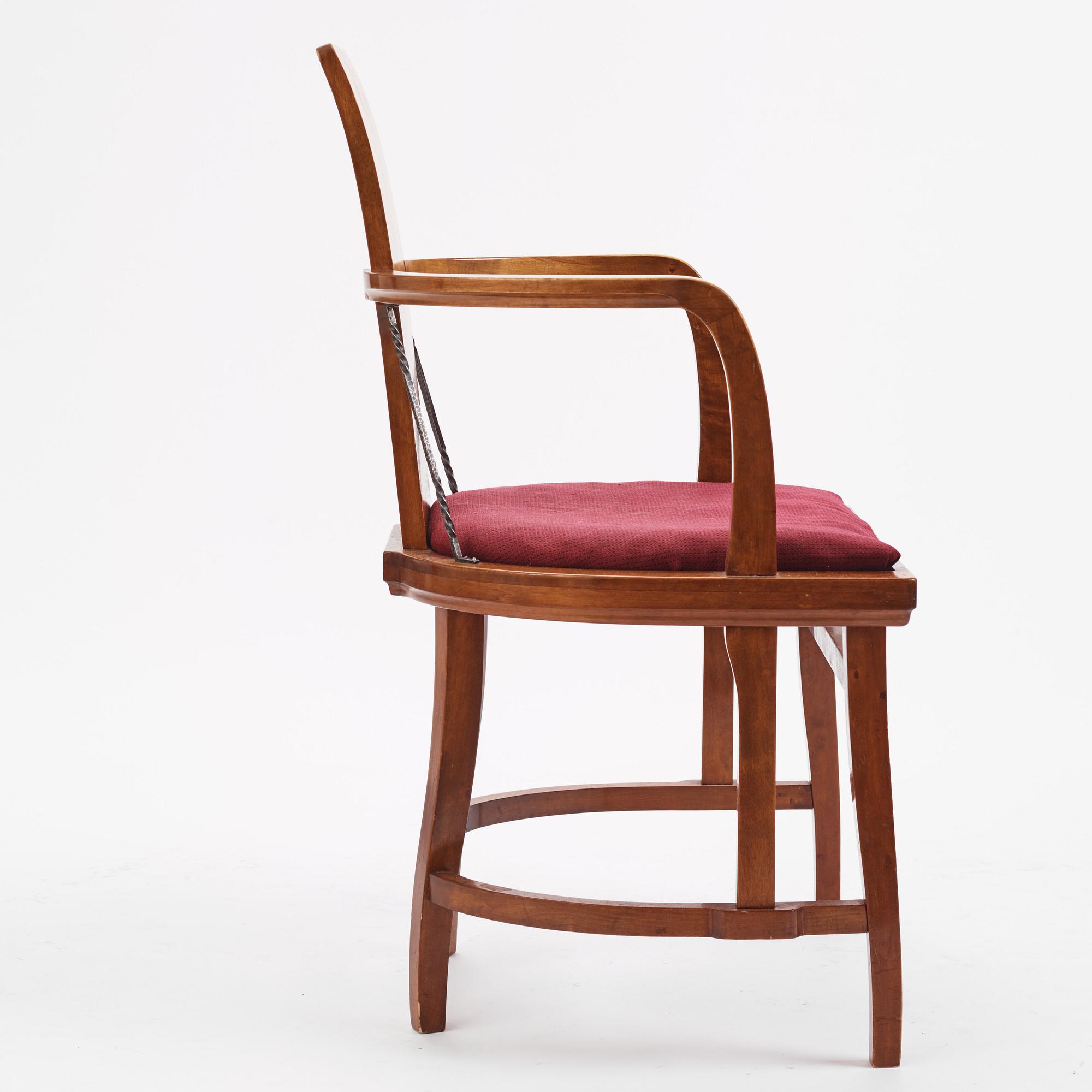 Carl Westman, attributed, armchair, Art Nouveau, 1920s..