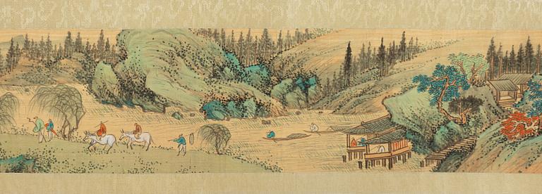 Unidentified artist, A Landscape, China, circa 1900.