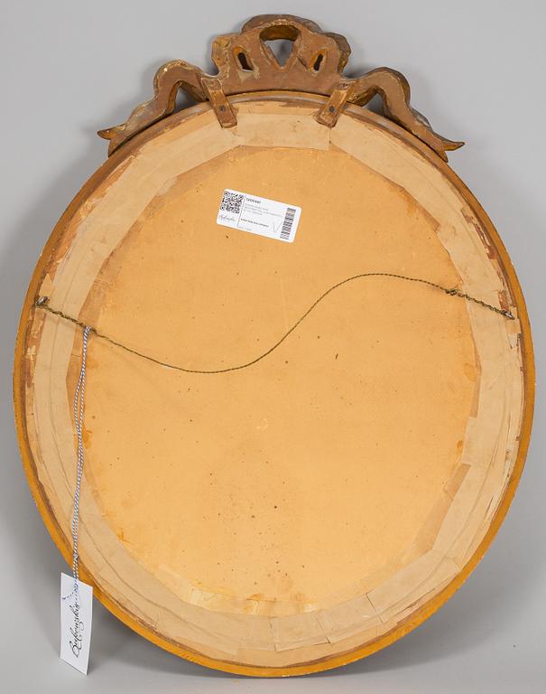 ALMA HELENA HOLSTEINSON, oval. Pastell 57 x 50 cm. Signerad.