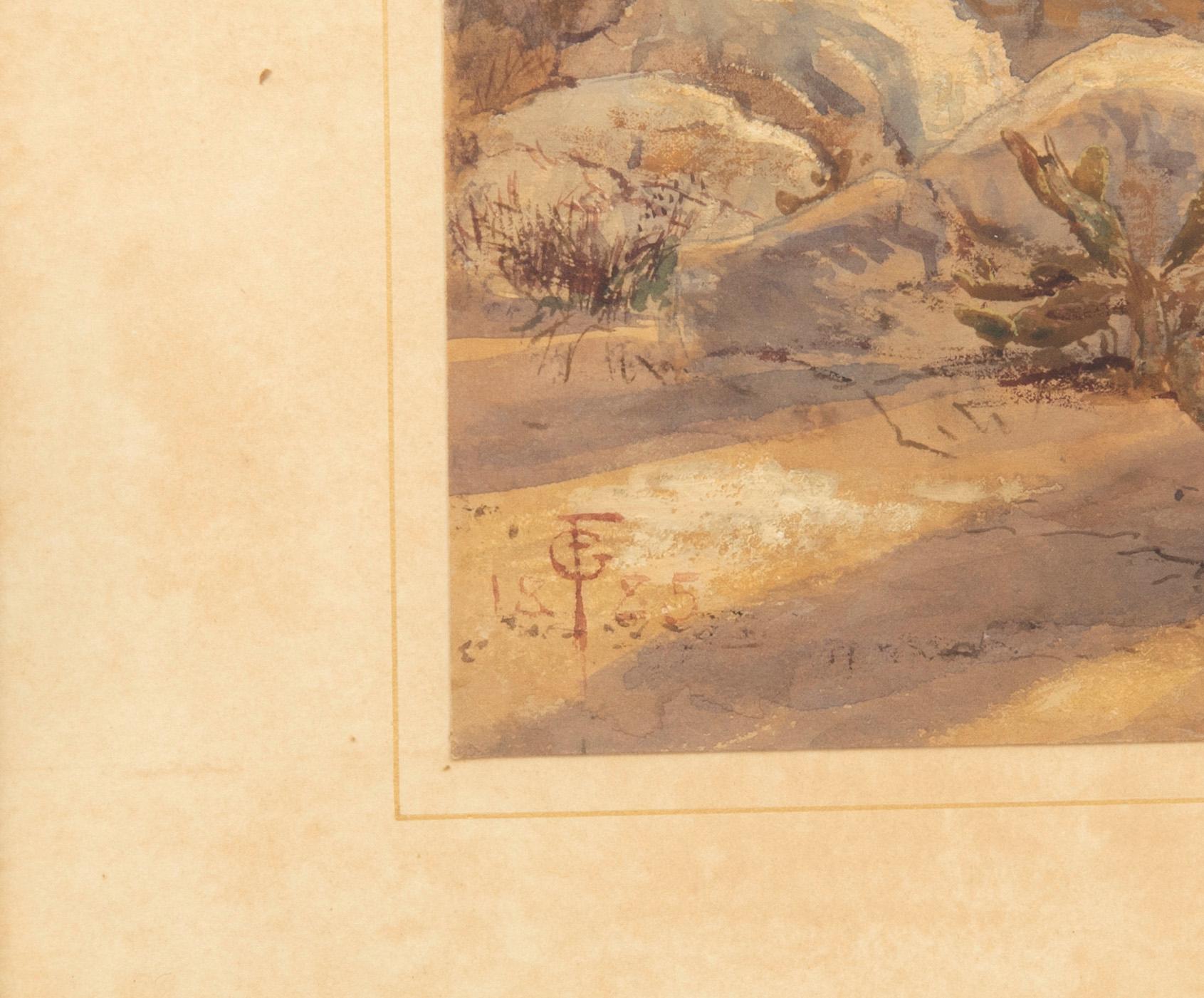 Frederick Goodall, Camel and Bedouins.