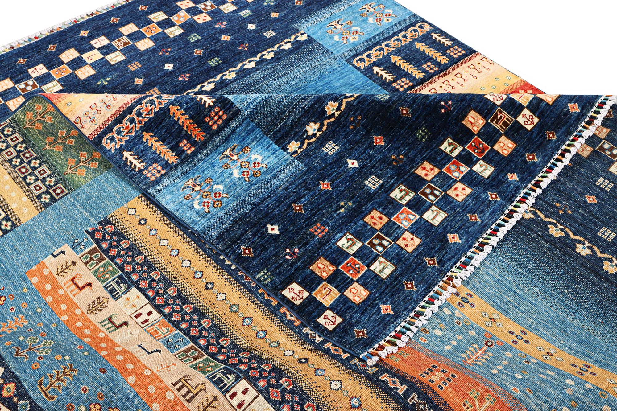 A Khorjin carpet, c. 287 x 246 cm.