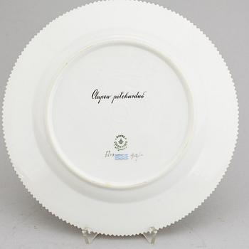 A set of six Royal Copenhagen 'Fauna Danica' dishes, Denmark, 20th Century.
