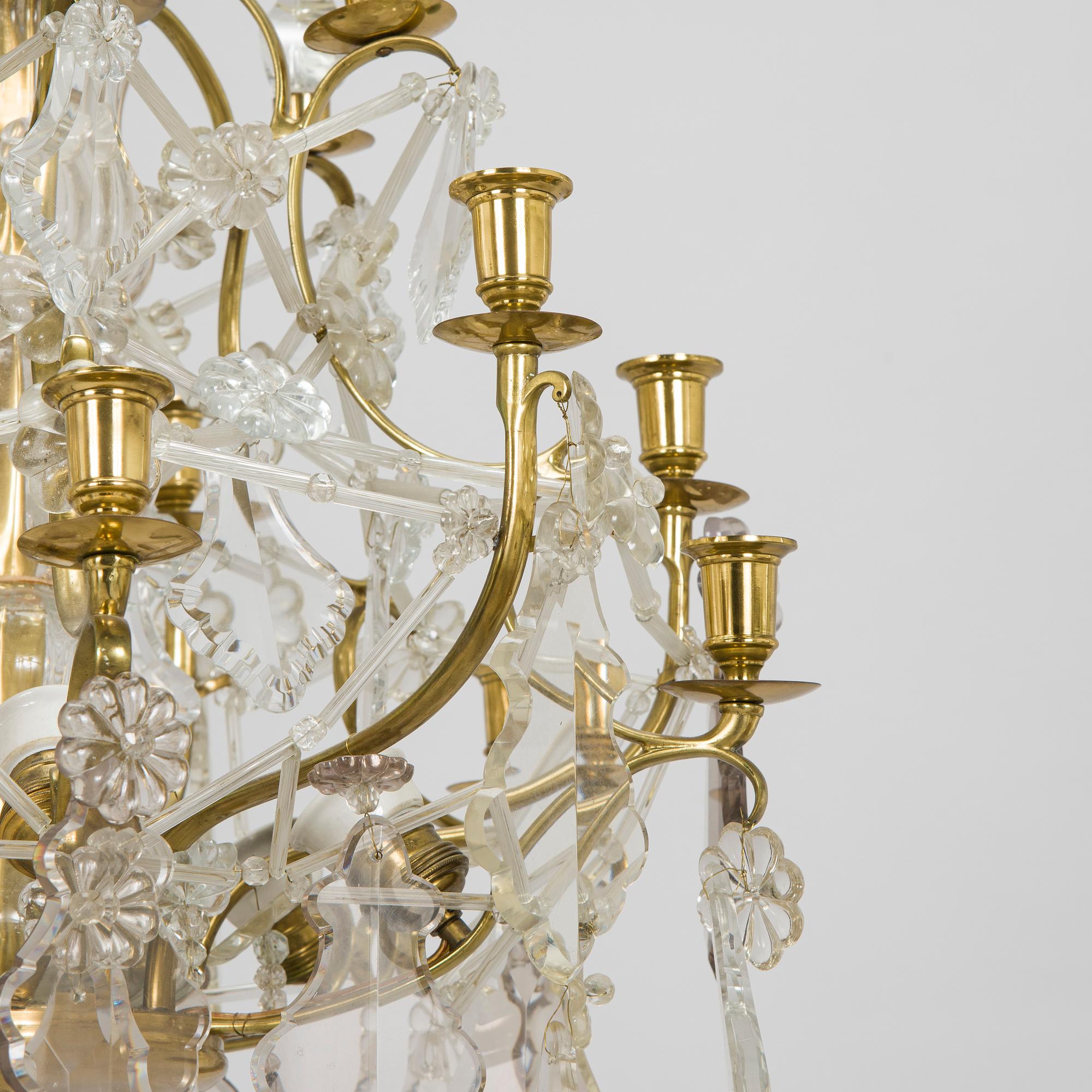 Takkrona, 1900-talets mitt.