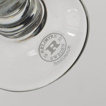 Jonas Bohlin, A pair of shot glasses, 'A glass, Reijmyre, 1997.