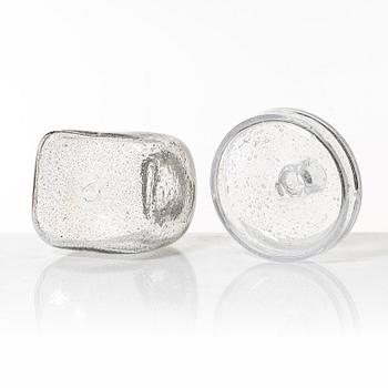 Carina Seth Andersson, two glass vases,