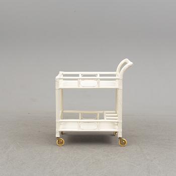 a serving trolley from the second half of the 20th century.