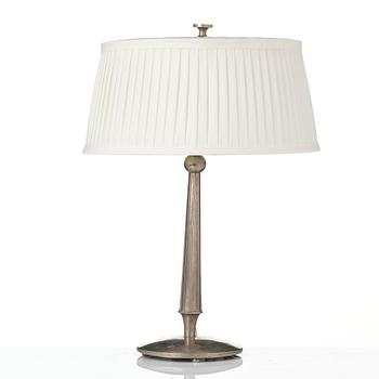 Harald Notini, a table lamp model 6932, Arvid Böhlmarks Lampfabrik, Stockholm, 1920s.