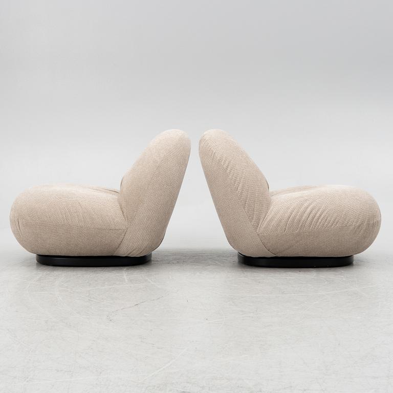 Pierre Paulin, fåtöljer, ett par, "Pacha", Gubi, samtida.