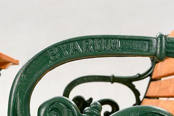 Byarum, sofa and table, aluminum, wood.