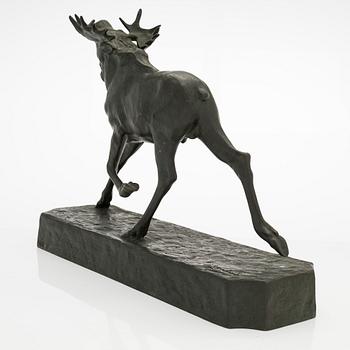 Eric Elenius, Springande älgtjur.