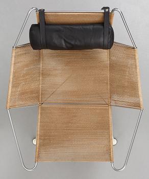 HANS J WEGNER, fåtölj, "Flag Halyard/Snørestolen" modell "GE 225" för Getama, Danmark.