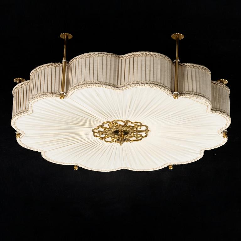 A Swedish Modern ceiling lamp, 1940's.
