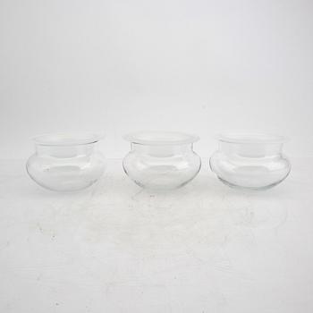 A set of six glass bowls by Signe Persson-Melin.