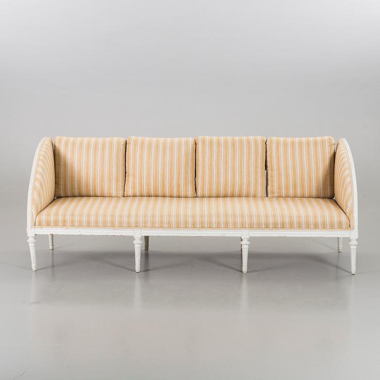 A Swedish late Gustavian sofa.