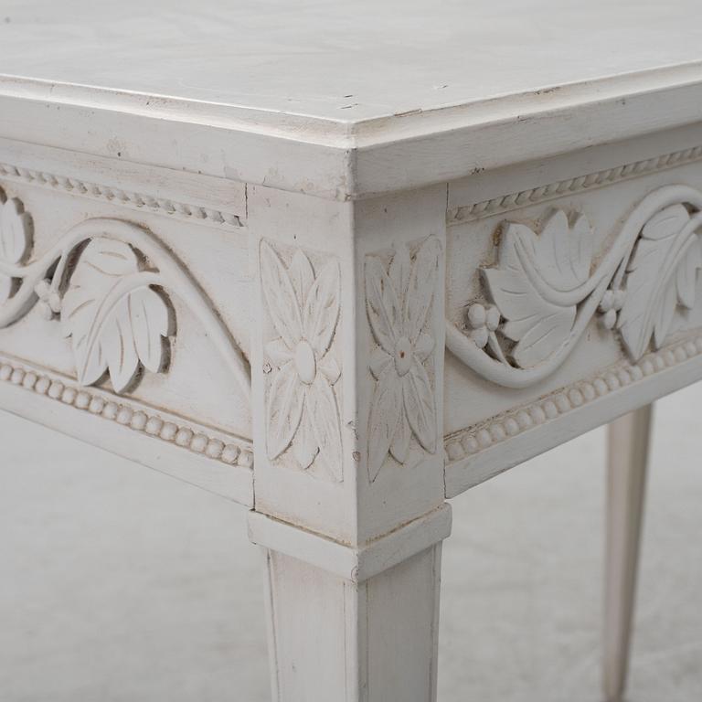 A Gustavian-style table,  19th century.