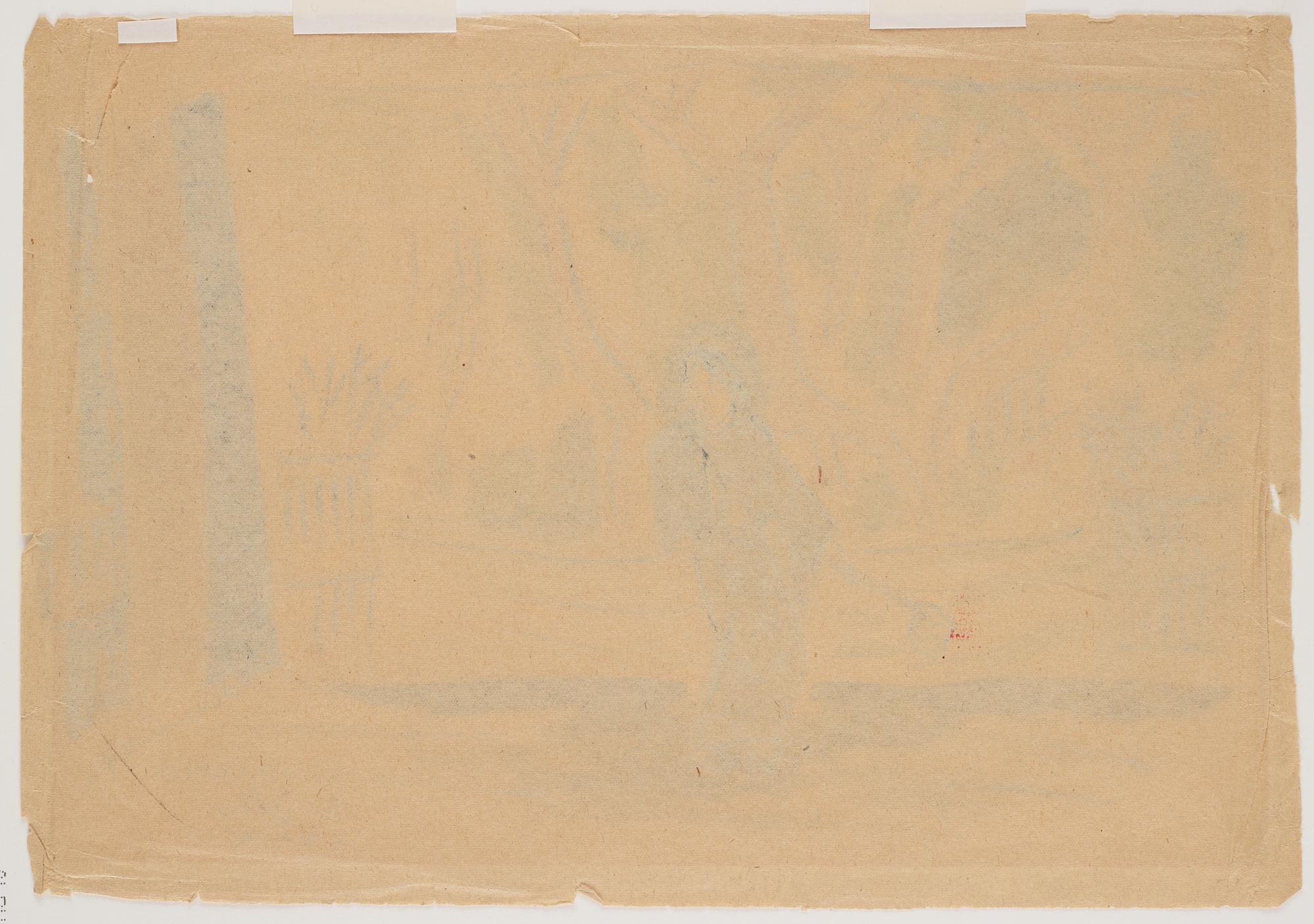 Tsuguharu Foujita, Motif from Okinawa.