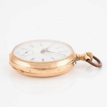 Fickur, 14K guld, 47 mm.