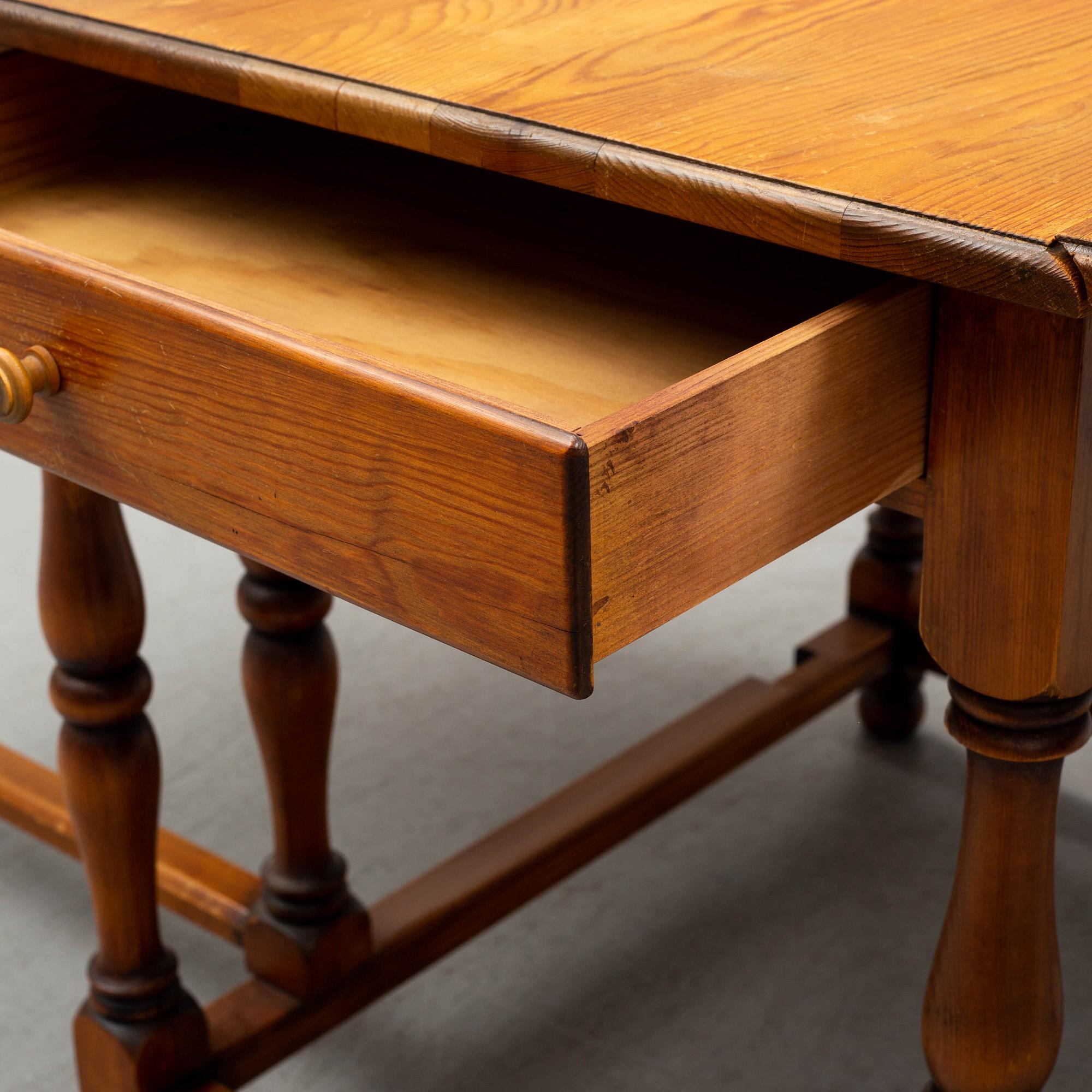 A renaissance style table.