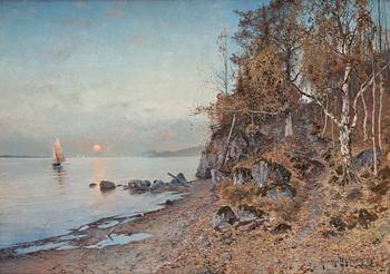 578. Anshelm Schultzberg, Coastal scene.