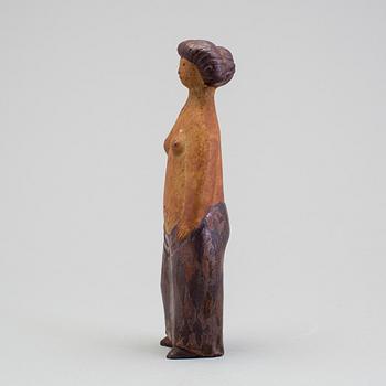 STIG LINDBERG, a stoneware figurine, Gustavsberg 1940/50s.