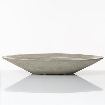 Stina Lindholm, a concrete dish, Skulpturfabriken, Sweden.